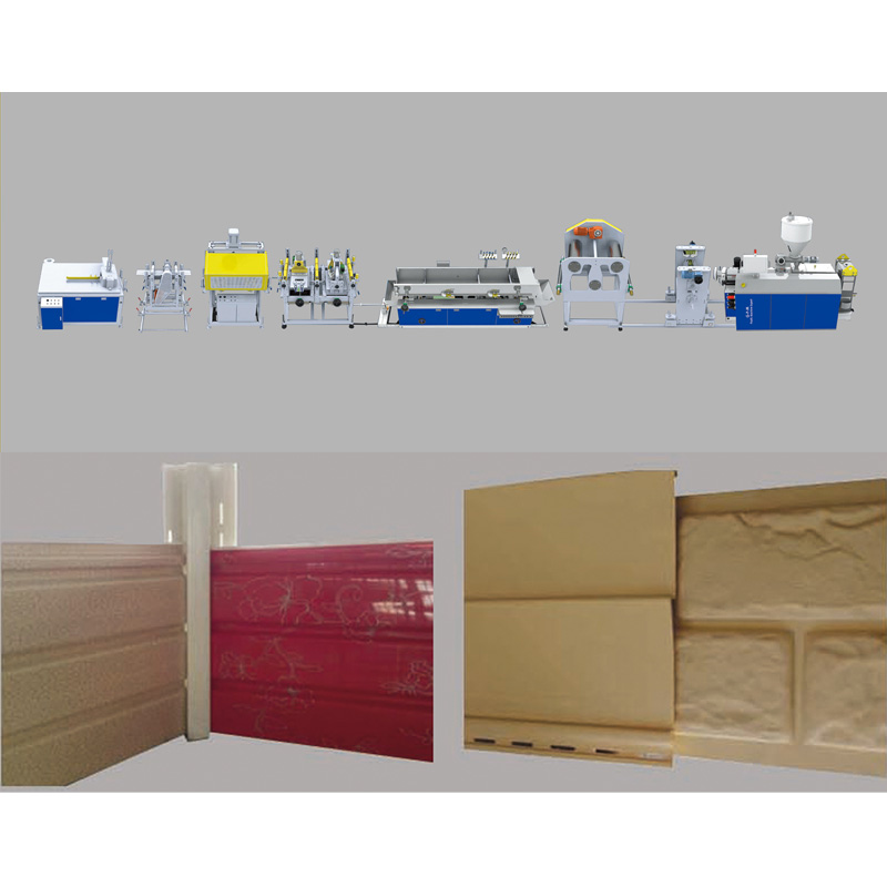 PVC siding extrusion line