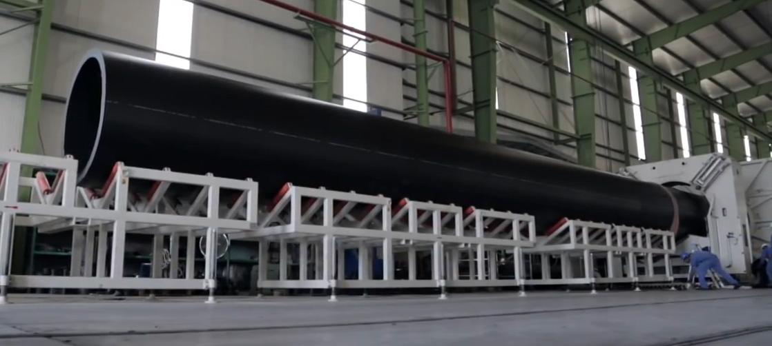 HDPE Large diameter pipe extrusion machine