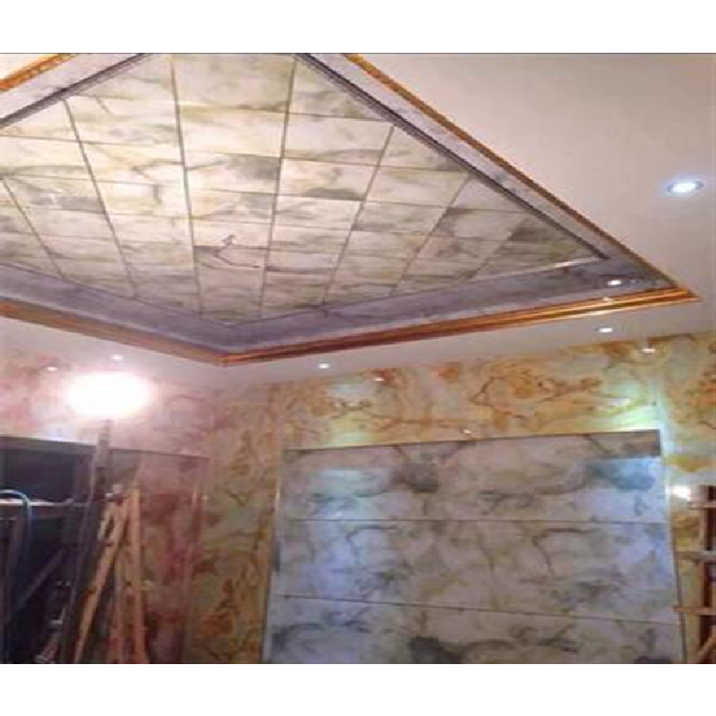 PVC imitation marble making machine line