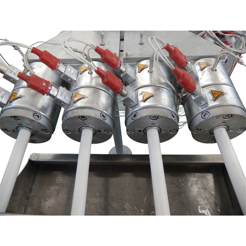 PVC four pipes making machine