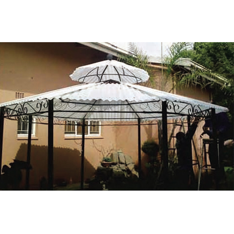 PC Corrugated roof sheet extrusion machine