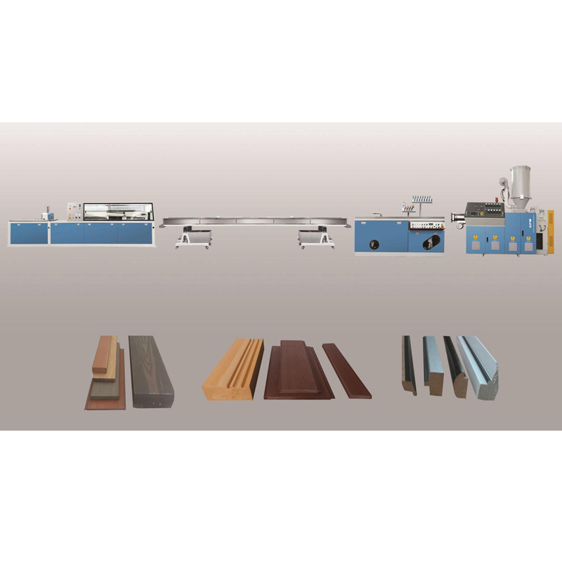 PS profile extrusion line