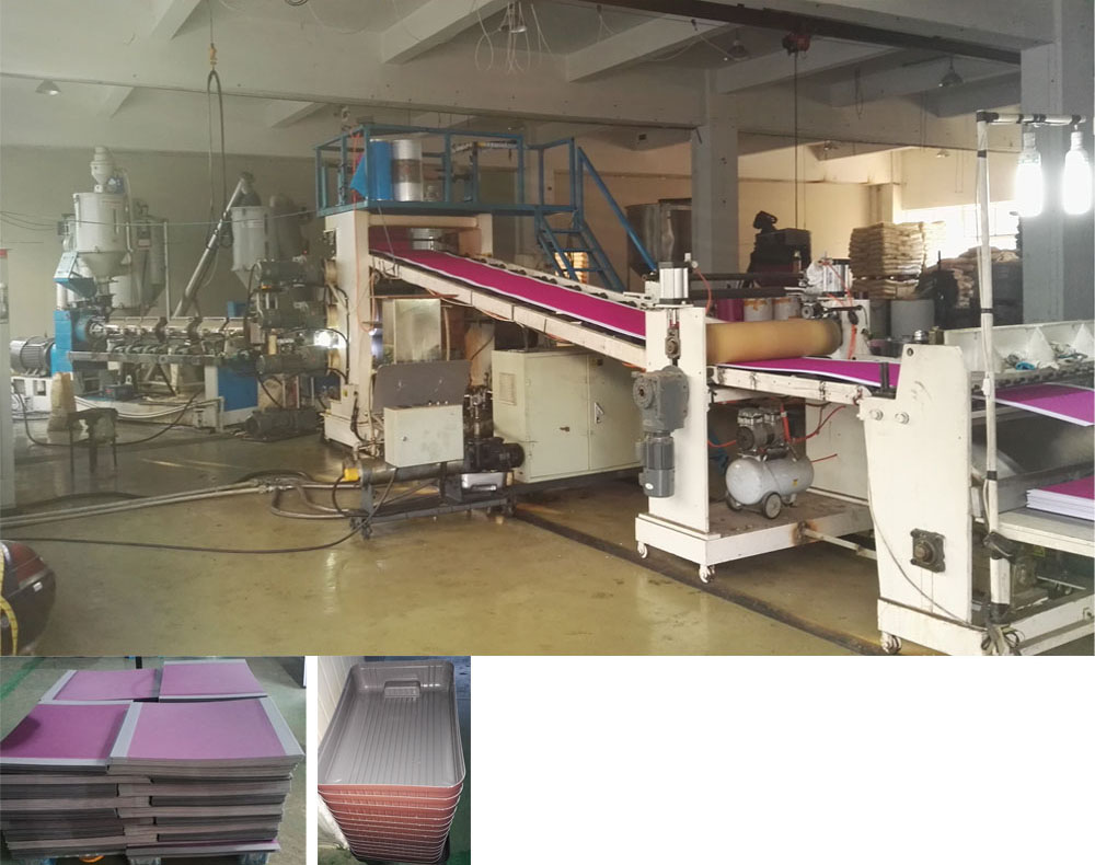 ABS Luggage Sheet extrusion machine line