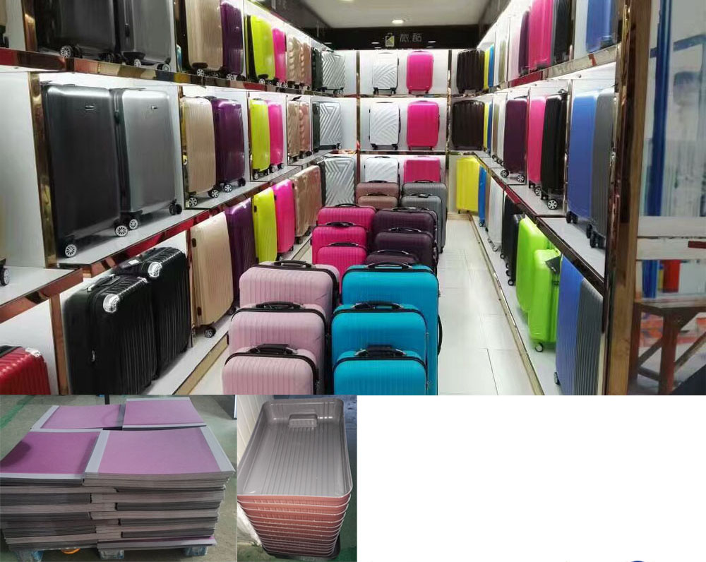 plastic luggage sheet making machine