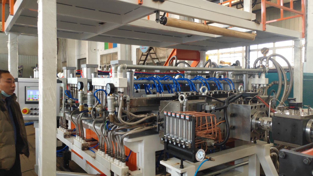 PP Plastic Formwork Extrusion Production Line